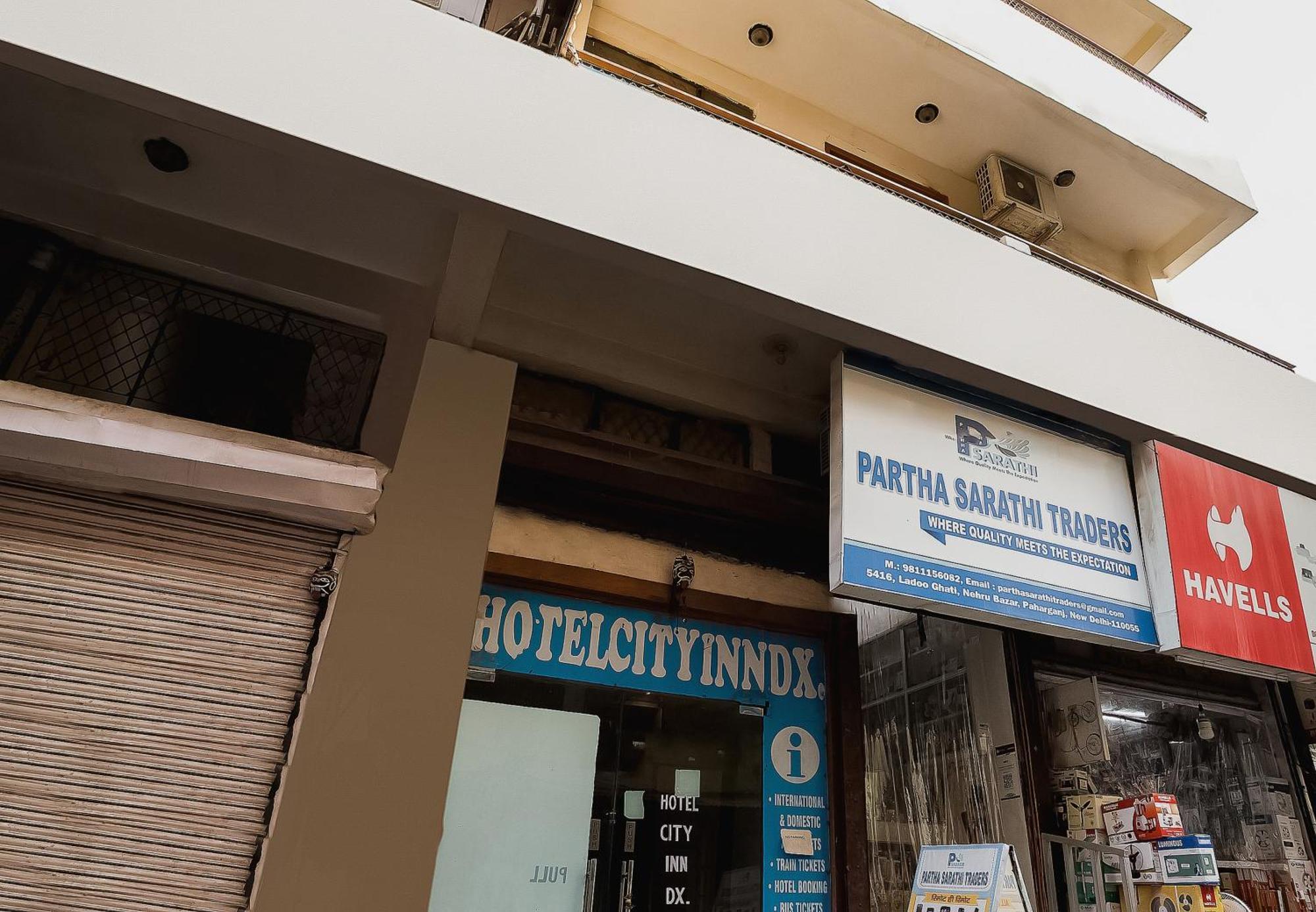 Hotel O City Inn Dx Yeni Delhi Dış mekan fotoğraf