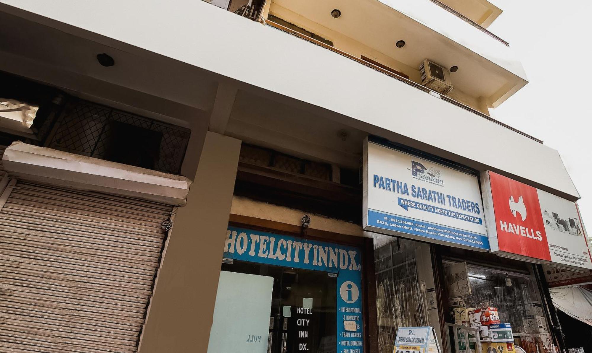 Hotel O City Inn Dx Yeni Delhi Dış mekan fotoğraf