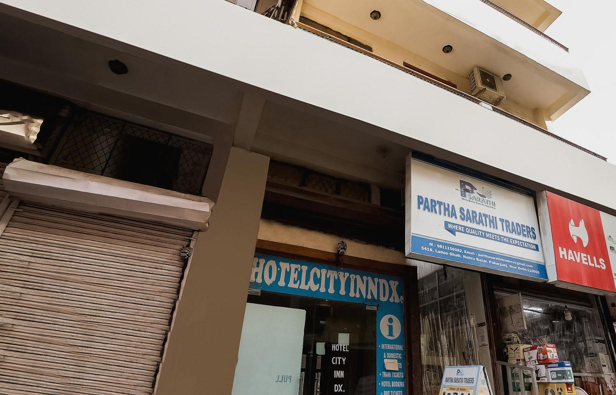 Hotel O City Inn Dx Yeni Delhi Dış mekan fotoğraf